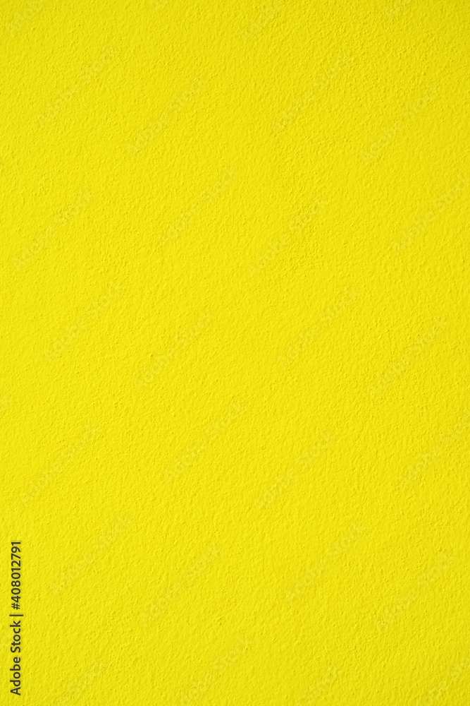 Obraz premium Yellow cement or concrete wall texture background.