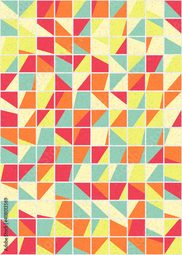 Wallpaper Mural Abstract Geometric Pattern generative computational art illustration Torontodigital.ca