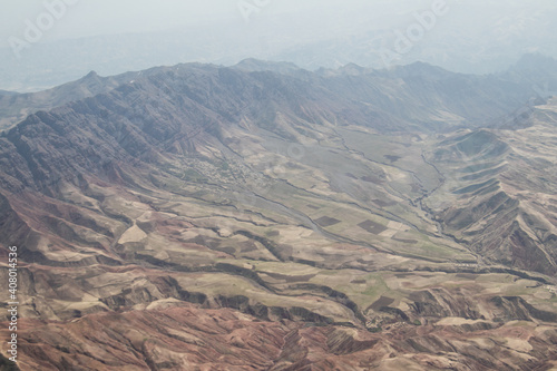 Wakan Valley in Afghanistan beside the Chinese, Pakistan and Tajikistan border photo