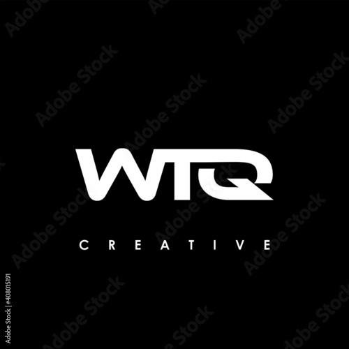 WTQ Letter Initial Logo Design Template Vector Illustration