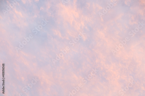 淡い色の雲の背景、テクスチャー