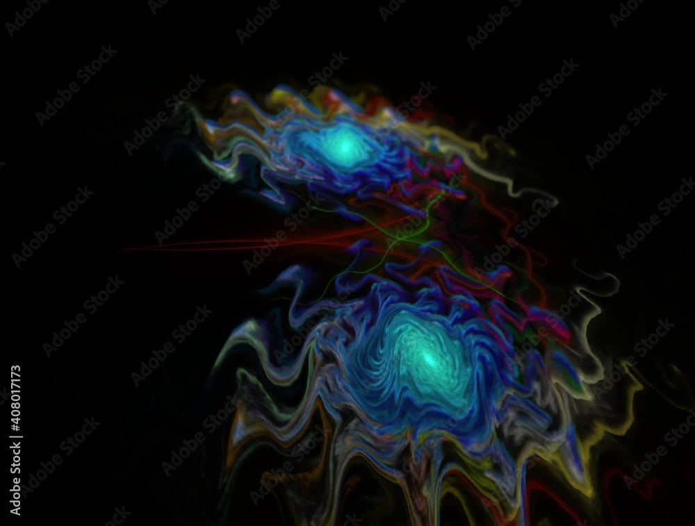 Obraz premium Imaginatory fractal background Image