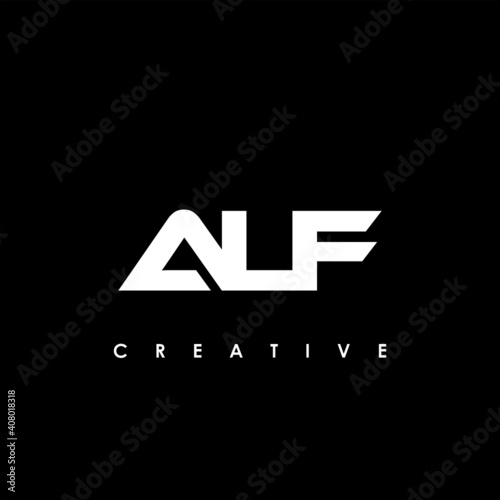 ALF Letter Initial Logo Design Template Vector Illustration