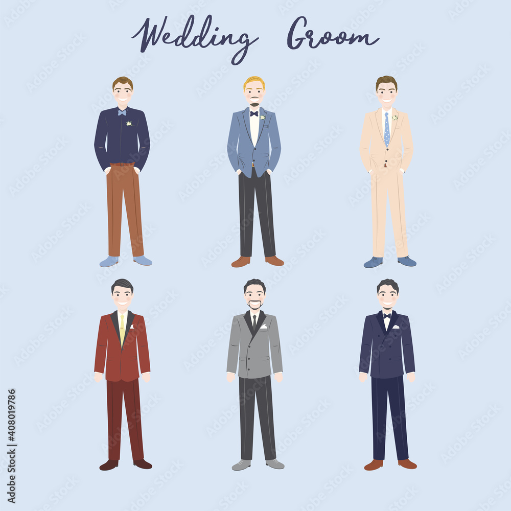 Wedding Groom Fashion in Different Attires Wedding Groom Fashion in Different Attires