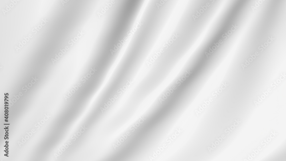 White cloth flutters. Waves of canvas Background fabric. White cloth flutters. Waves of canvas Background fabric.