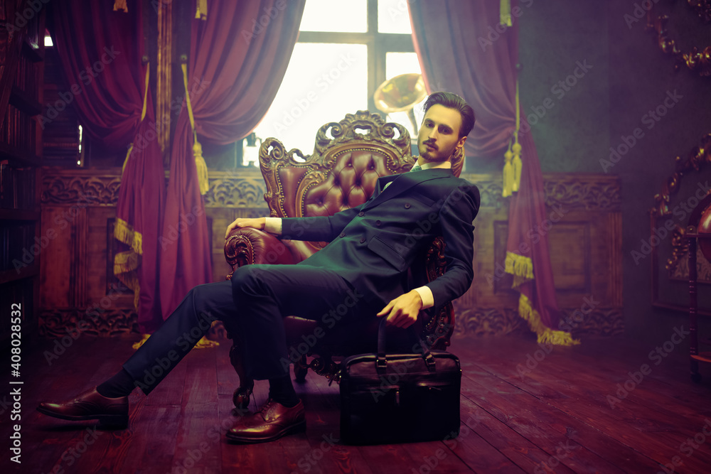 Obraz premium luxury male accessories