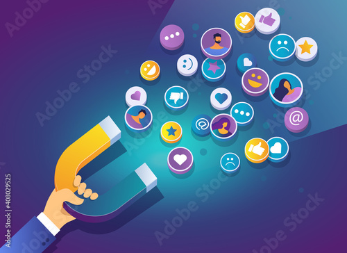 Social Media Magnet
