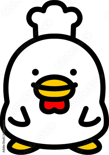かわいいニワトリくん