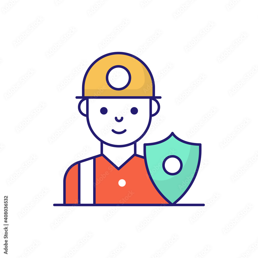 Security Vector outline filled icon style illustration. EPS 10 file Security Vector outline filled icon style illustration. EPS 10 file