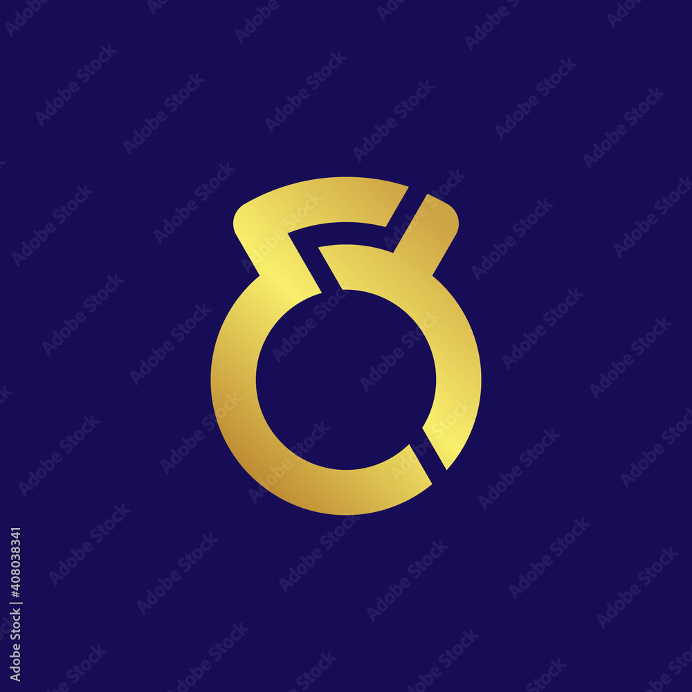 Vector illustration of a logo design forming letters and symbols Vector illustration of a logo design forming letters and symbols