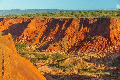 The Tsingy Rouge (Red Tsingy) in Madagascar photo