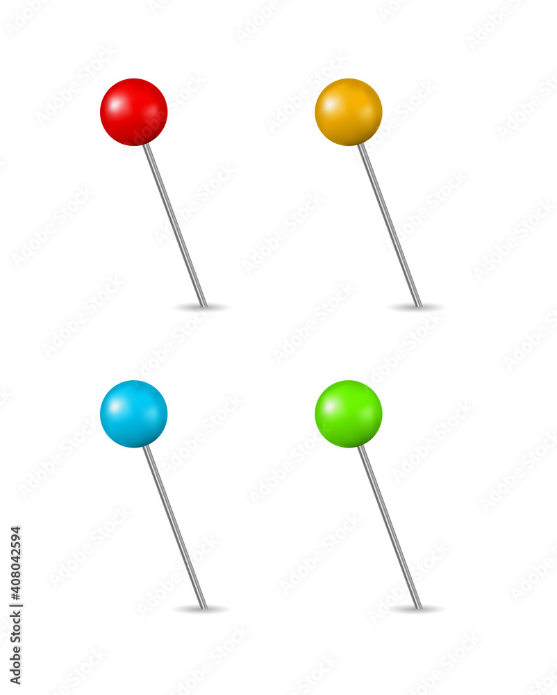 pin push map marker pin push map marker