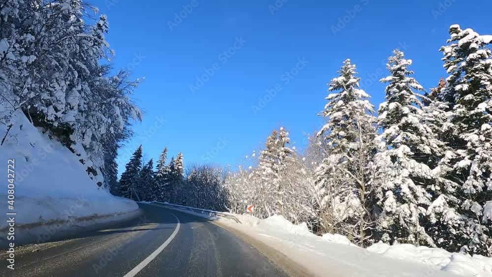 Winter is very dangerous for drivers if they do not adhere to the conditions on the road Winter is very dangerous for drivers if they do not adhere to the conditions on the road