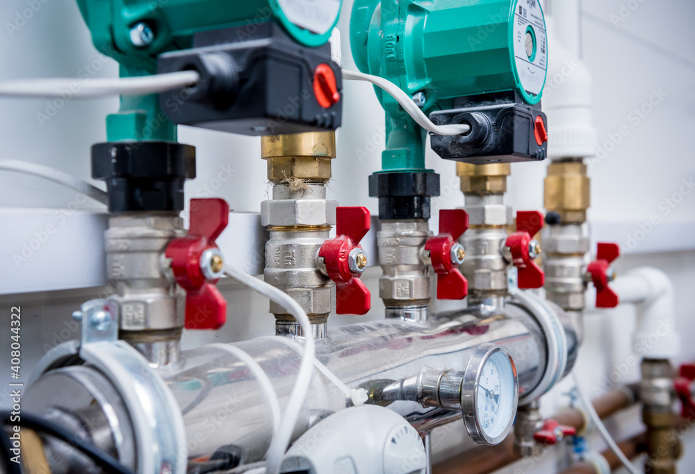 Boiler room equipment for modern heating system Boiler room equipment for modern heating system