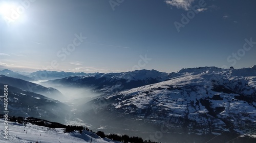 winter mountain landscape