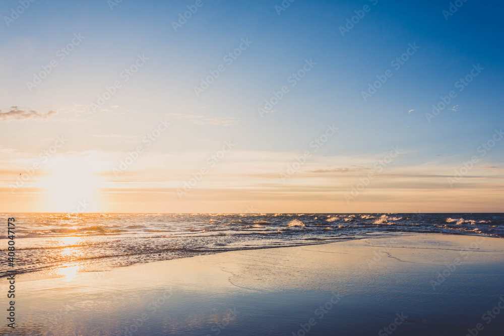 Strand Sonnenaufgang