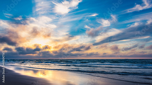 Strand Sonnenaufgang