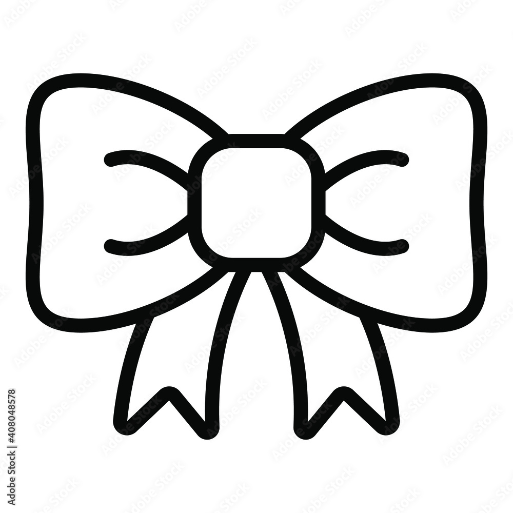 bow tie vector outline icon. Hindu festival, Hindu celebration icon bow tie vector outline icon. Hindu festival, Hindu celebration icon