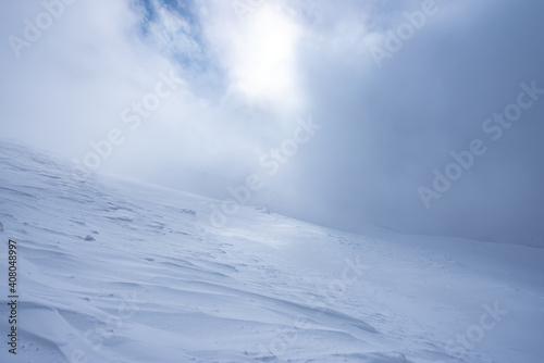 冬の大山登山 © matsuba