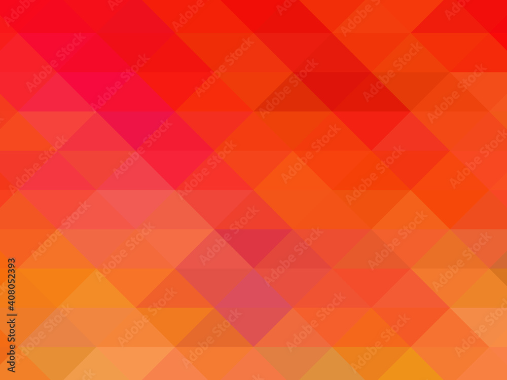 Triangular pixelation. Multi-colored pixel background. The texture consisting of multi-colored triangles.