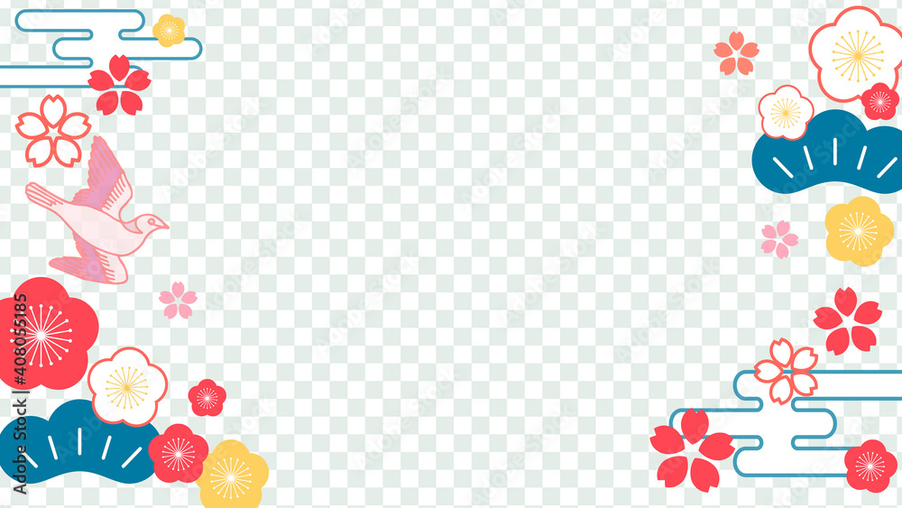Obraz premium pastel colored floral abstract backgrounds