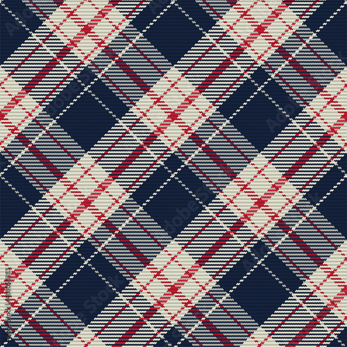 Seamless pattern of scottish tartan plaid. Repeatable background