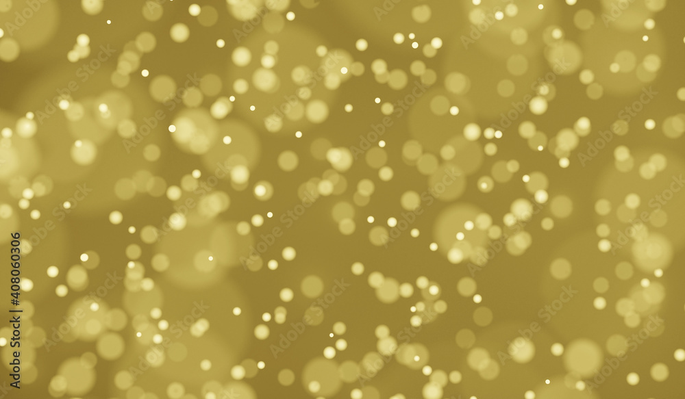 Yellow bokeh abstract blurred background Yellow bokeh abstract blurred background