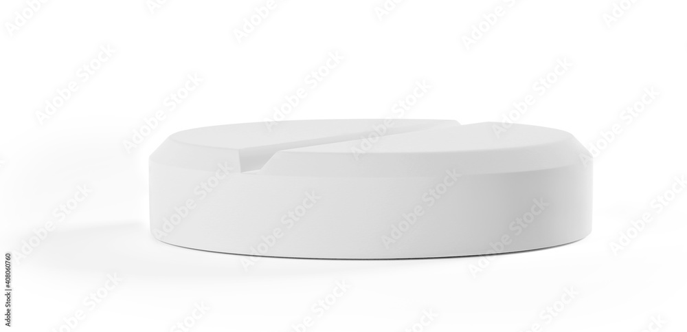 Pill isolated on white background Pill isolated on white background