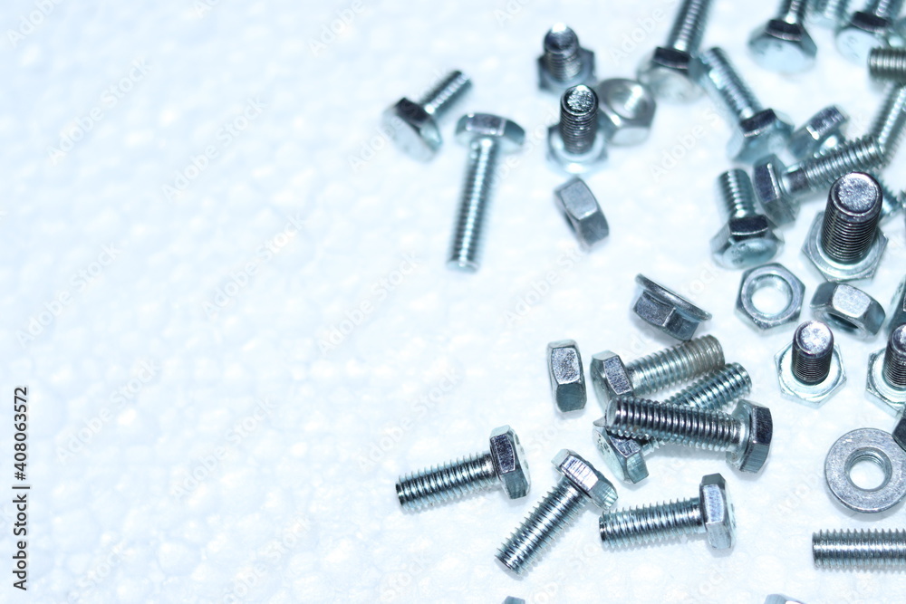 Stainless screws, fixation, bolt, nuts and washers Stainless screws, fixation, bolt, nuts and washers