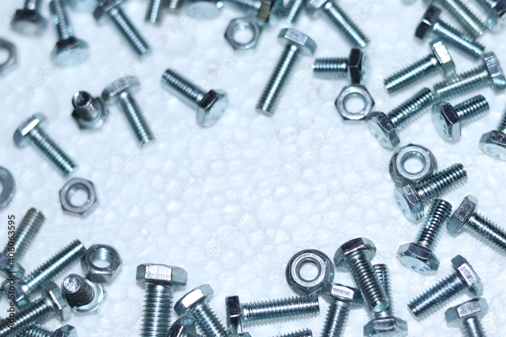 Stainless screws, fixation, bolt, nuts and washers Stainless screws, fixation, bolt, nuts and washers