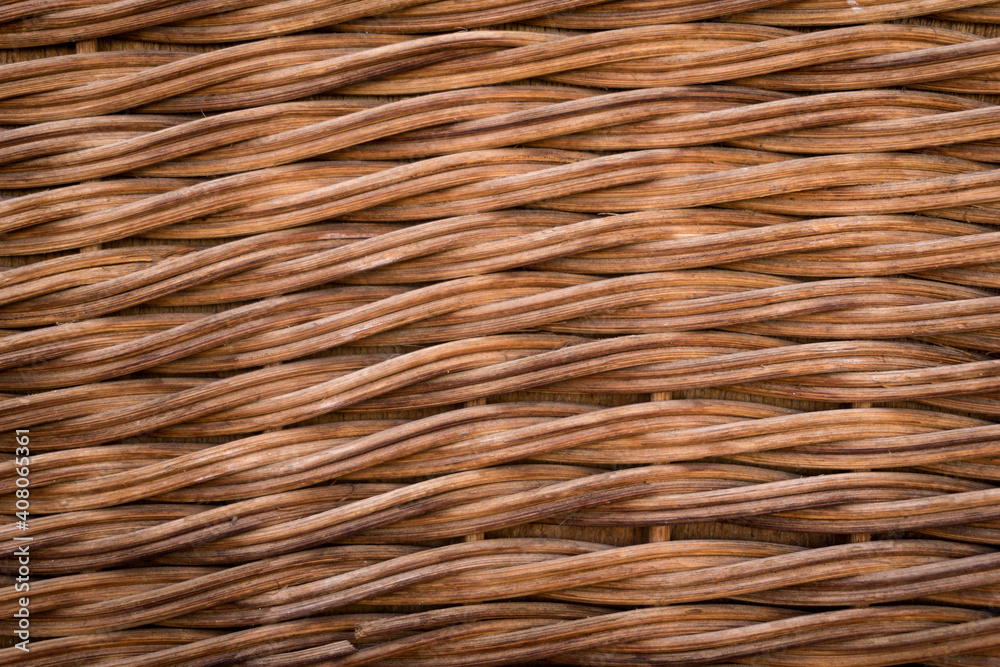 Background and texture of old natural woven straw. Background and texture of old natural woven straw.