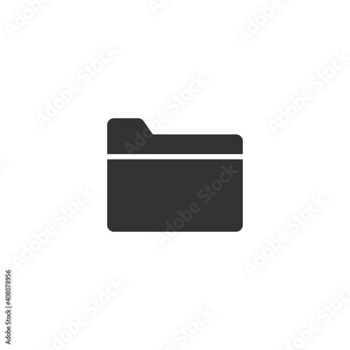 Folder icon. Document symbol modern, simple, vector, icon for website design, mobile app, ui. Vector Illustration
