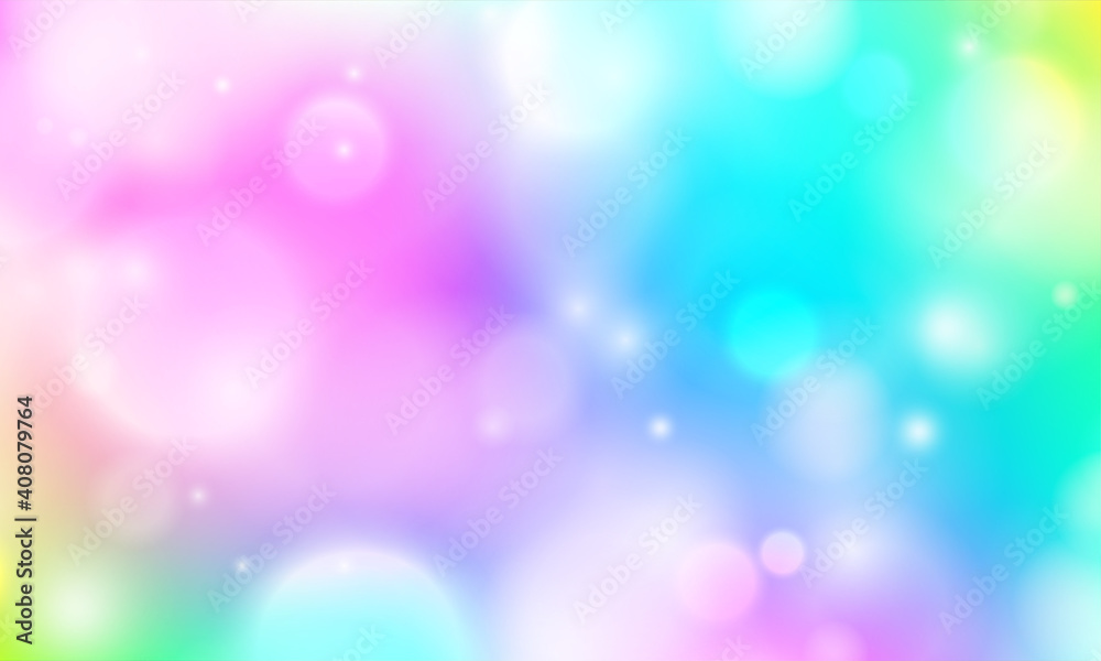 Fototapeta premium Abstract shiny blurred lights background stock illustration