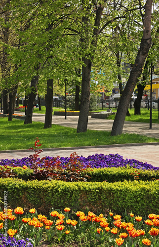 Park magistral in Novorossiysk. Krasnodar region. Russia © Andrey Shevchenko