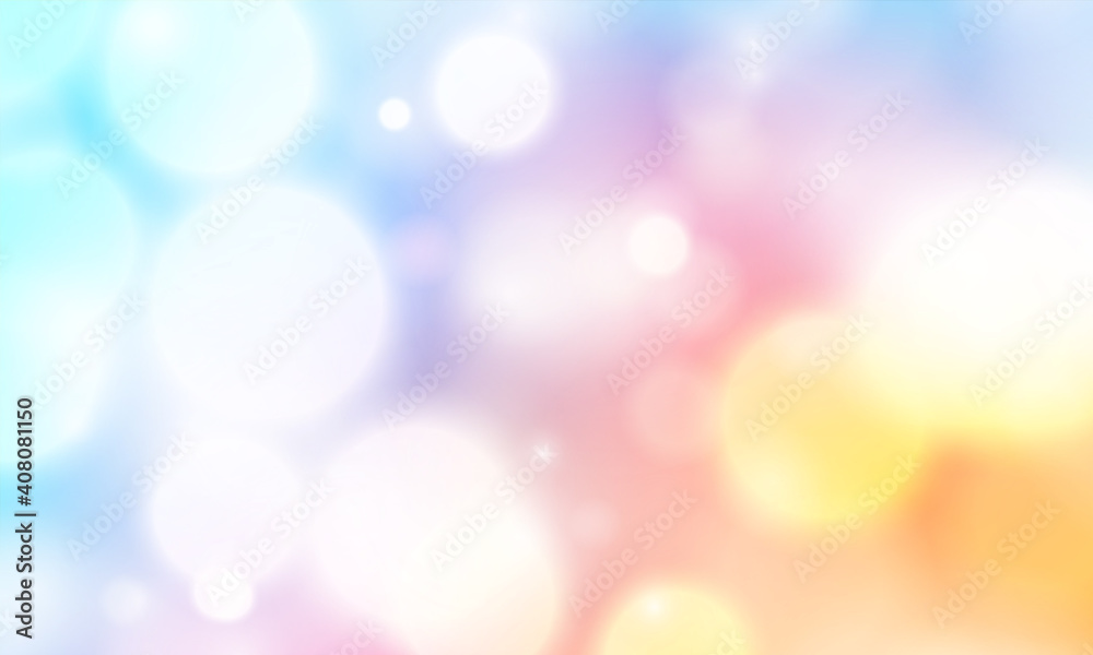 Fototapeta Abstract shiny blurred lights background stock illustration