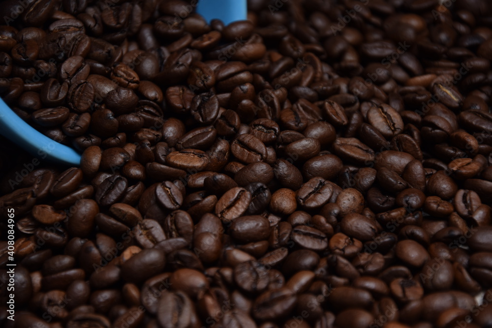 Coffee beans Roasted Arabica grain coffee background Coffee beans Roasted Arabica grain coffee background