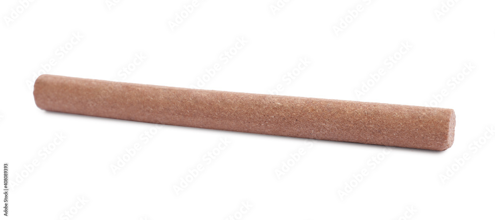 One aromatic incense stick isolated on white One aromatic incense stick isolated on white