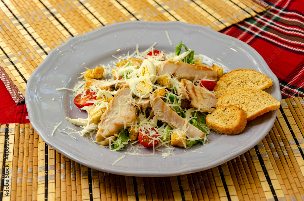 Grilled meat with vegetables Grilled meat with vegetables