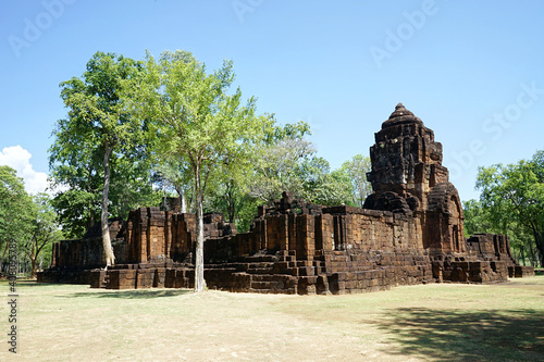 Ancient Khmer Art Stone Castle