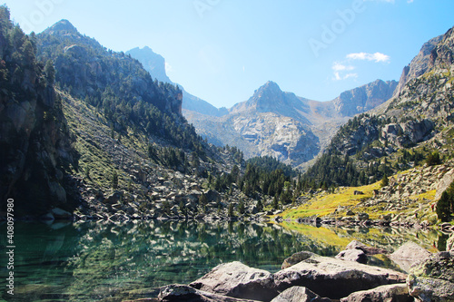 Lakes de San Mauricio National Park, Catalonia, Spain