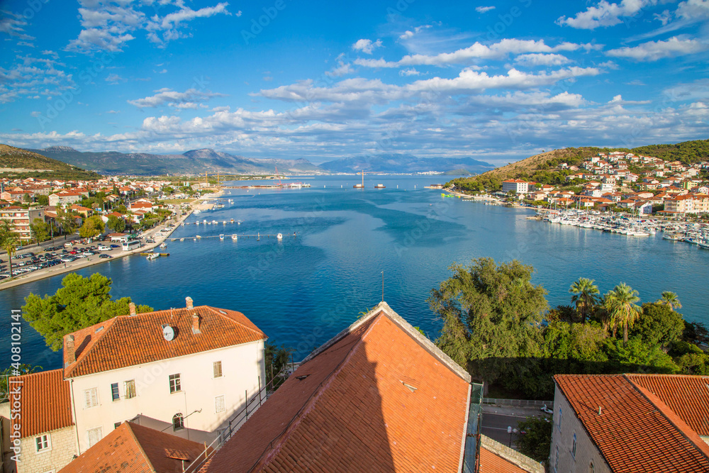 Trogir Kroatien Panorama und Altstadt