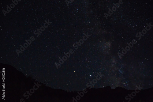 sky with stars Milky Way