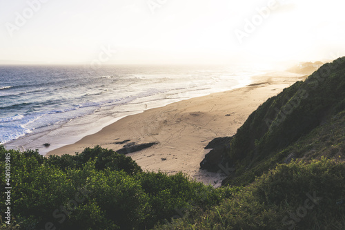 beach at sunset