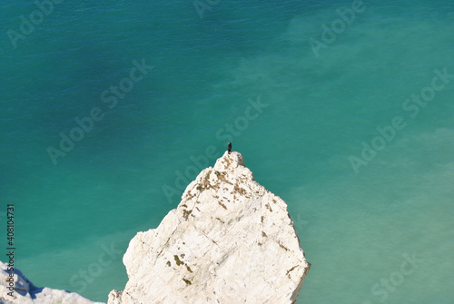 rock in the sea