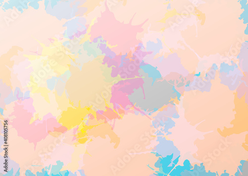 Abstract vector splatter color modern design background. illustration vector design.