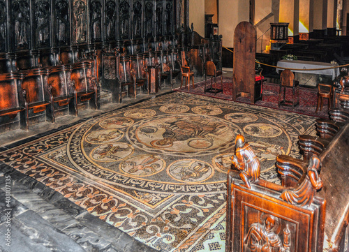 The Cathedral of the Virgin Mary was founded in the 4th century and rebuilt in the 11th and 15th centuries; the facades in the classicism style were changed in the 19th century. photo