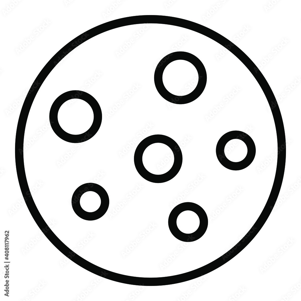 moon vector outline icon. Modern thin line symbols. Collection of traditional elements. moon vector outline icon. Modern thin line symbols. Collection of traditional elements.