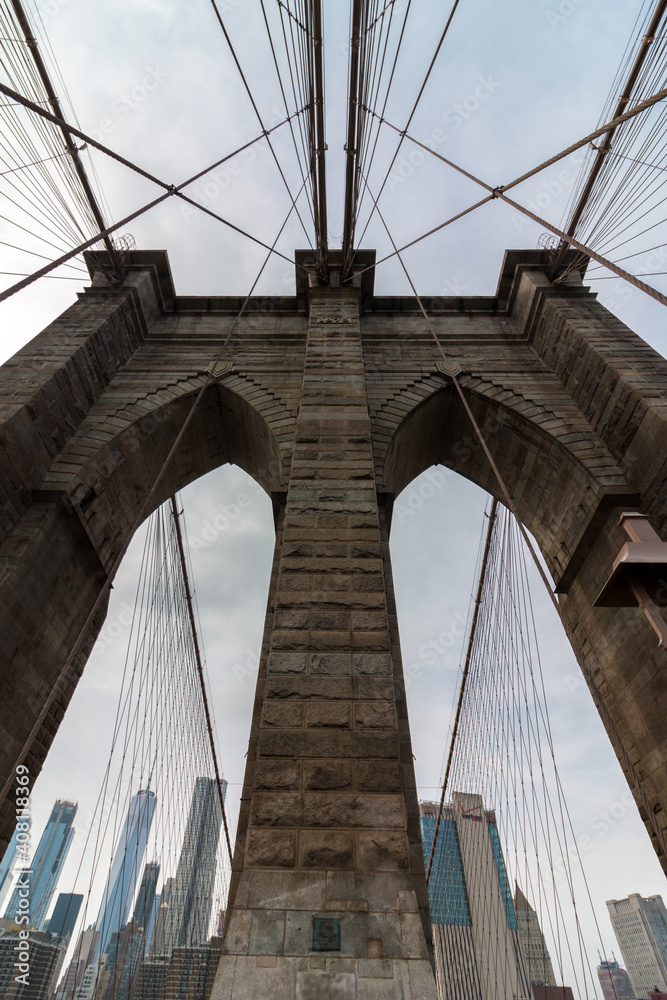 Fototapeta premium Brooklyn Bridge New York city