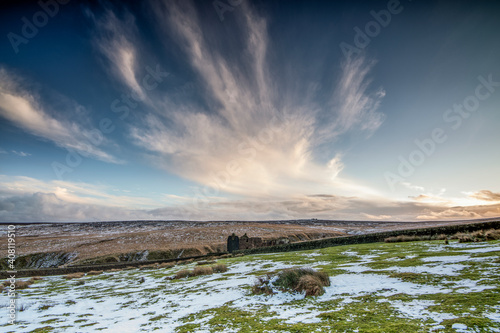 Scenery in Calderdale, West Yorkshire, South Pennines
