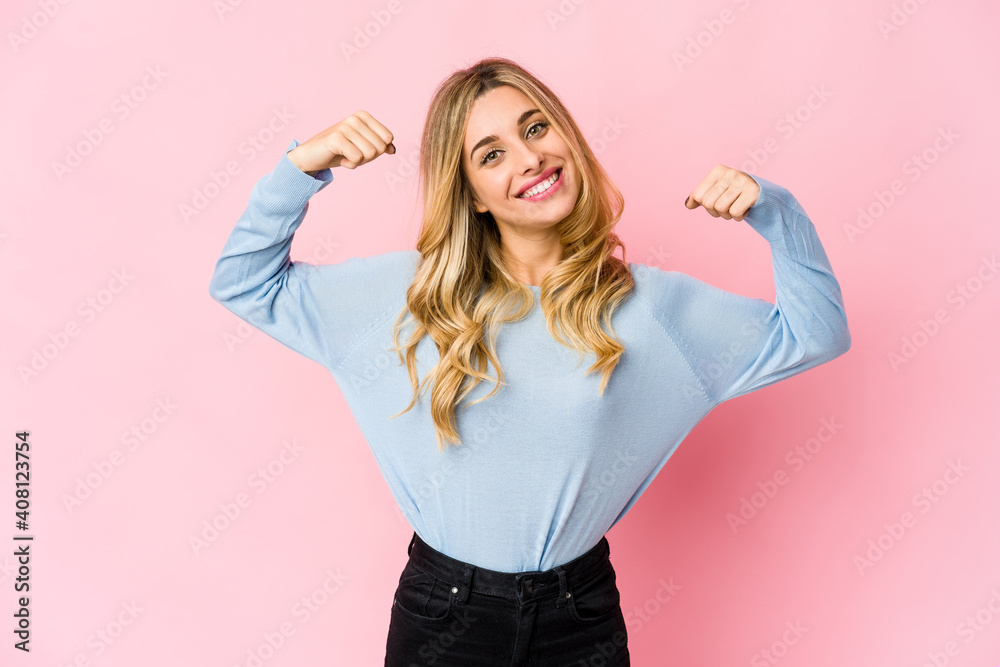 Young caucasian blonde woman who is bored, fatigued and need a relax day. Young caucasian blonde woman who is bored, fatigued and need a relax day.
